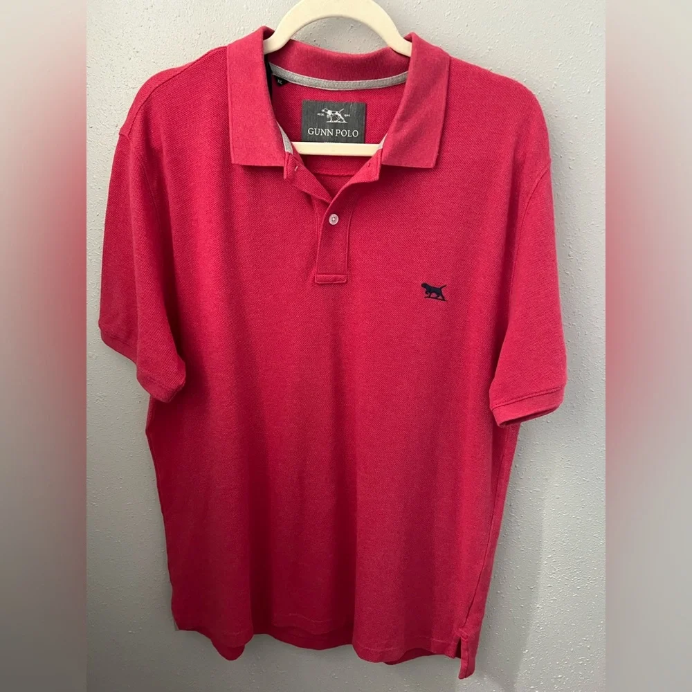 Rodd & Gunn Gunn Piqué Sports Fit Cotton Polo in Fuschia Men’s XL New - Picture 2 of 8